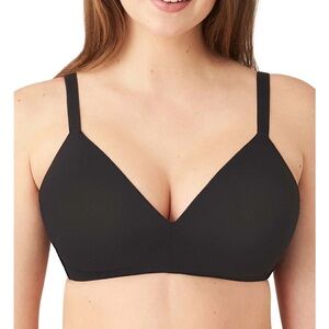 2/$30 Wacoal Comfort First Wire-Free Black Bra 34C